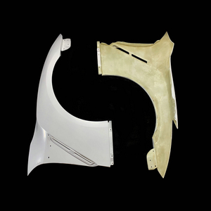 บังโคลนหน้าไฟเบอร์กลาสไฟเบอร์กลาส FRP สำหรับ Nissan GTR R35-UV การป้องกันที่สมบูรณ์แบบ - Product Image 5