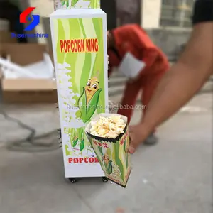 CE gas koin dioperasikan mesin popcorn