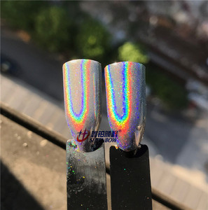 Sheenbow 2021 pó pigmento unicórnio holográfico, 50/35/20/15 microns, para unhas - Product Image 5