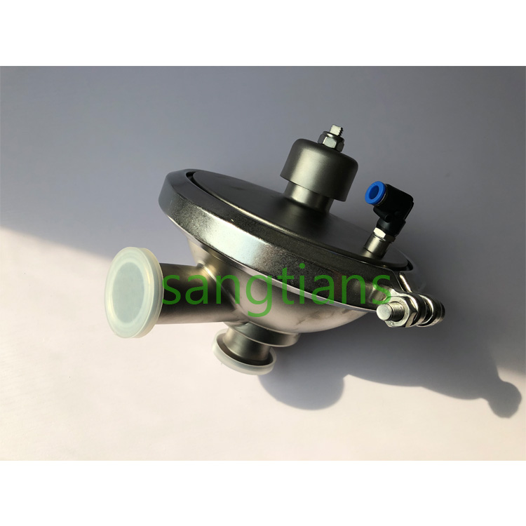 Гигиенический регулирующий клапан постоянного давления из нержавеющей стали с зажимными концами, 304 дюйма, 11/2 дюйма