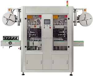 Automatic Double Heads High Speed Shrinking Sleeve Label Machine