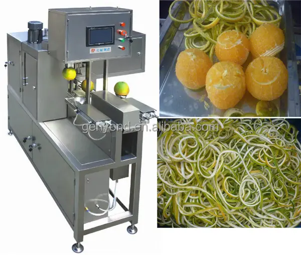 Genyond factory Automatic fruit feeler equipment peeling machine for mango orange apple citurs pineapple with good quality
