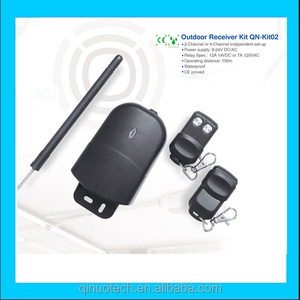 QN-KIT 02 Qinuo Émetteur et Récepteur Universel Étanche Qualifié pour Longue Distance 315 Mhz ou 433Mhz - Product Image 2