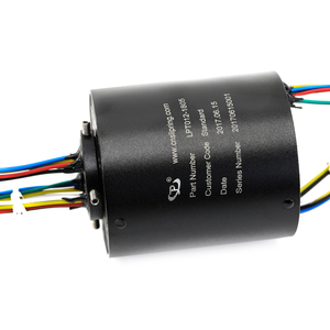 Elektrische Through Boring Slip Ring, Hole Size 12Mm 18 Circuit 5A, Ac Slip Ring Motor - Product Image 1