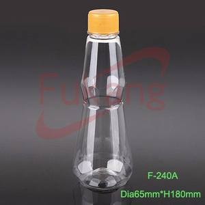 ขายส่งที่ว่างเปล่าซอสมะเขือเทศเนยถั่วลิสงขวดภาชนะบรรจุพลาสติกร้อนซอสมะเขือเทศขวดซอสพริก - Product Image 1