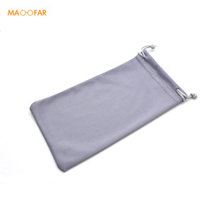 Maofar Günstige Logo Print Mikro faser Sonnenbrillen Beutel Custom Logo Brillen beutel