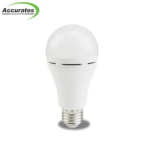 High Lumen 7W 9W 12W 15W 24W LED-Not lampe CE RoHS Großhandel Smart Fast Charge Wiederauf ladbare LED-Glühbirne E27 B22