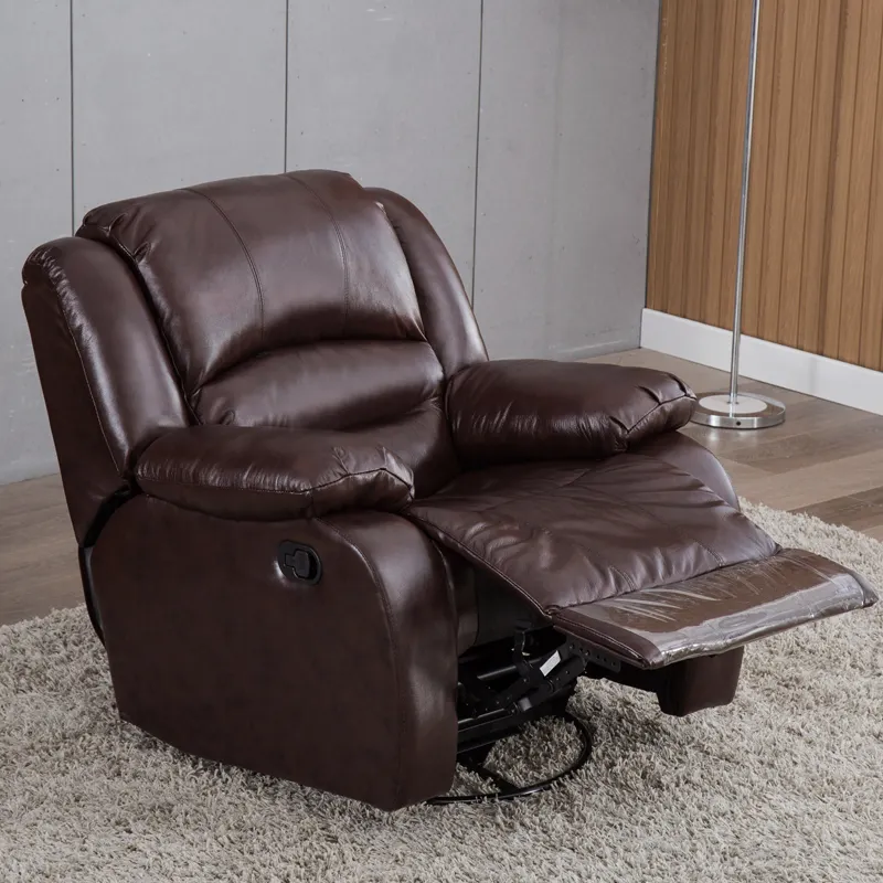 Wholesale Durable Genuine Leather Power Swivel Recliner,Rocker Recliner