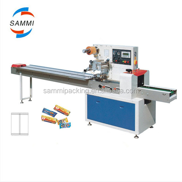 Заводская цена, автоматическая упаковочная машина для печенья, упаковки подушек