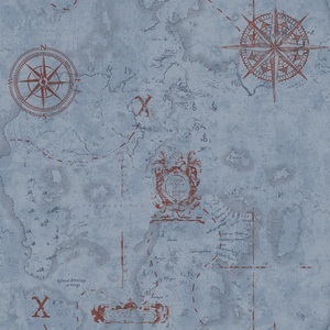 Carte de Navigation Design Chambre Décoration <span class=keywords><strong>Papier</strong></span> <span class=keywords><strong>Peint</strong></span> En Vinyle - Product Image 2