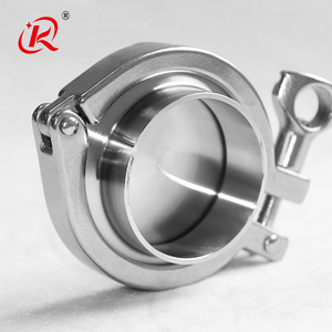 KQ Sanitary - Accesorio de Tubería de Acero Inoxidable 304 316L, Abrazadera Triple, Conector de Extremo Ciego - Product Image 6