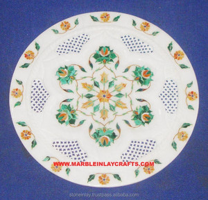 Beautiful Handmade Marble Inlay Plate - Product Image 1