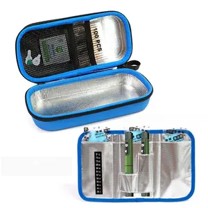 定制便携式旅行胰岛素携带带拉链的冰箱包EVA