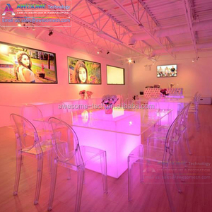 Plexiglass TOP LED bảng công ty sự kiện Glow bàn ăn - Product Image 2