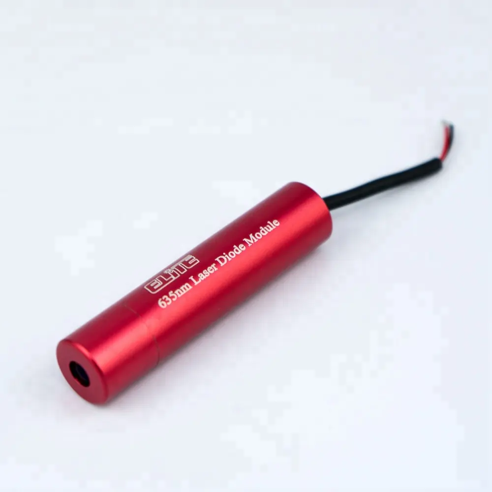 Modulo laser ad alta affidabilità 635nm 670nm modulo puntino rosso fascio laser diodo modulo circolare o ellittico