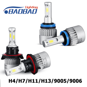 de fábrica auto partes iluminación 72 W S2 faro bombilla led luces COB H11 H13 LED faros del coche 9006 9005 h4 <span class=keywords><strong>H7</strong></span> bombilla led - Product Image 4