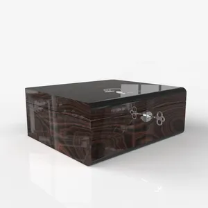 Kotak Jam Tangan Kayu Mewah Kustom Kualitas Tinggi untuk Kotak Kemasan