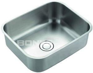 Bonke-cuencos dobles de 28 pulgadas, acero inoxidable Premium, para cocina, debajo del lavabo - Product Image 5