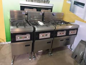 Best Price Gas / Electric / Gas Heating Power 2 tank Chicken Potato Chips Deep <strong>Fryer</strong> <strong>Machine</strong> - Product Image 5