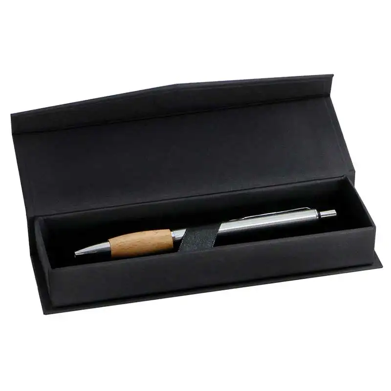 Wholesale luxury corporate magnetic cardboard paper pen packaging gift box
