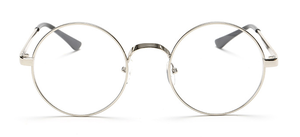 クリアレンズ眼鏡ラウンドサークルメタルファッションレトロOEMカスタムロゴフレーム眼鏡 - Product Image 6