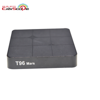 Catvscope, boîtier TV Android T96 Mars IPTV OTT de haute qualité technique, lecteur multimédia 4K avec sortie Skype 4K, lecteur multimédia Android pour films