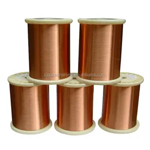 Enameled Cca Wireecca Wire Cca Copper Clad Aluminum Insulated Grade 1, Grade 2 Solid Per Kg Triple Insulated Winding Copper ECCA