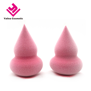ฟองน้ำแต่งหน้า Hydrophilic ดีไซน์ใหม่2019ทรงน้ำเต้าแหลม - Product Image 3