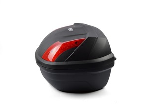 Étui noir pour <span class=keywords><strong>moto</strong></span>, 2 casques, top, couleur noire - Product Image 2