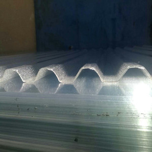 الأكثر مبيعاً بوليكاربونات موجة مستديرة منقوشة لنوافذ الزجاج - Product Image 3