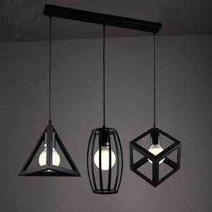 โรงงานขายส่งจี้แสงเรขาคณิตโคมระย้าที่มีรูปแบบ - Product Image 4