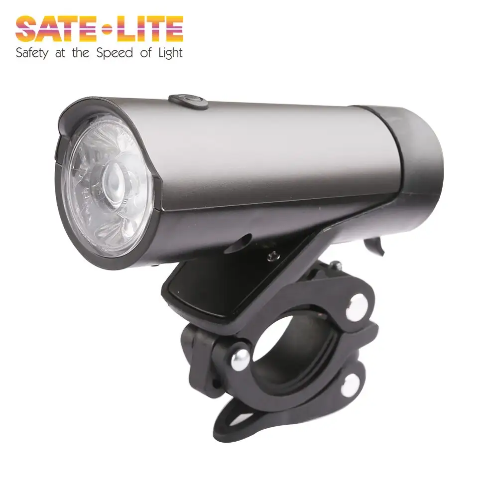 Usb Bike Light Factory Direct Sate-lite 30LUX USB Rechargeable Bike Light StVZO Eletric Bike Front Light CREE LED Waterproof
