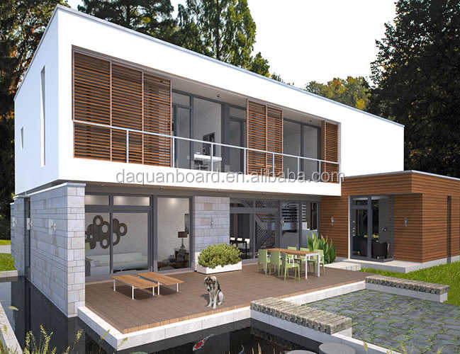 Luxury prefabricated houses/villas mobile homes in Europe