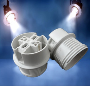 <span class=keywords><strong>VDE</strong></span> Phê Duyệt T210 Trắng Giữ Đèn Nhựa Đèn <span class=keywords><strong>E27</strong></span> LED Đèn Cơ Sở - Product Image 1