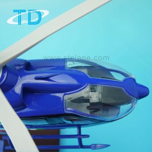Résine Modèle EC-135 1:24 42cm Hélicoptère Jouet - Product Image 3