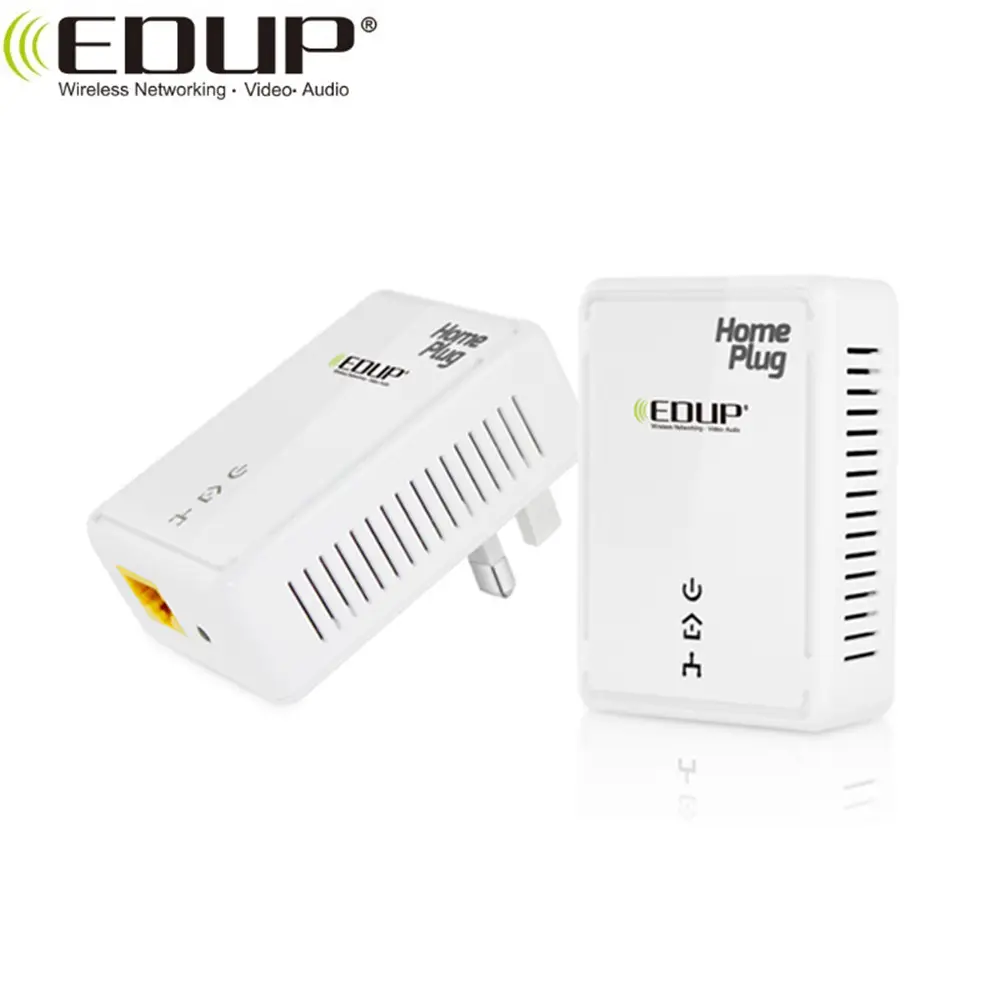 EDUP ईपी-स्टॉक उत्पाद 200Mbps PowerLine वाईफ़ाई एडाप्टर समर्थन IEEE802.3, IEEE802.3u मानक