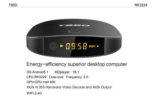<span class=keywords><strong>China</strong></span> al por mayor caja androide T95D 2,4g WIFI con Rockchip RK3229 Quad Core Android 7,1 TV <span class=keywords><strong>Box</strong></span> - Product Image 5