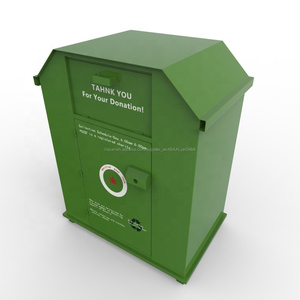 Ropa de segunda mano bolsas personalizado reciclar bin donación bin para venta - Product Image 3