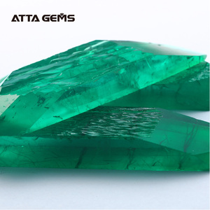 Bán Buôn Tổng Hợp Hydro Đá Quý Phòng Thí Nghiệm Tạo Ra Thô Colombia Emerald Giá Đá Để Bán - Product Image 3