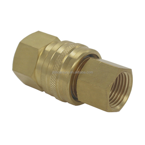 Conjunto <span class=keywords><strong>de</strong></span> Acoplamiento Rápido Intercambiable <span class=keywords><strong>de</strong></span> Latón para Bomba <span class=keywords><strong>de</strong></span> Agua <span class=keywords><strong>de</strong></span> Alta Presión Serie Dixon DQC-E - Product Image 1