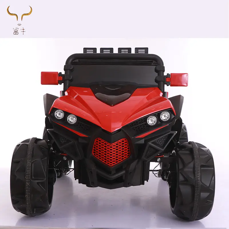 two seat baby ride on car Big wheels kids electric toy car with remote control /music/LED light/one-button/double open door