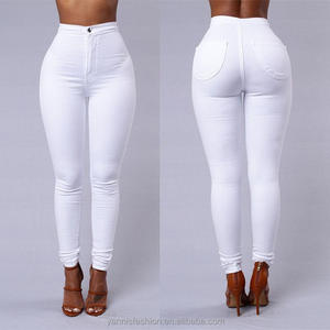 Pantaloni di Jeans in Denim a vita alta da donna pantaloni Skinny elasticizzati Sexy stilisti Plus Size - Product Image 5