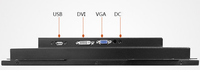 17 Inch Industrial Touchscreen Monitor for Kiosk 1000 Nits Sunlight Readable with USB Serial & DVI Interface New Product