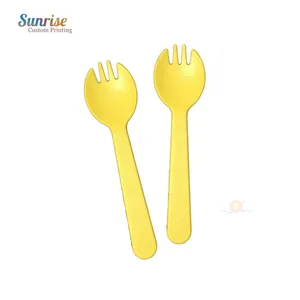 Wholesale disposable plastic spoon high quality spoons for takeaway