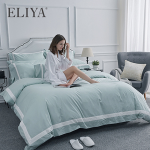 Juego de cama de algodón egipcio de lujo, personalizado, 100% algodón - Product Image 4
