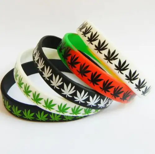 Pulseira de silicone rasta, bracelete de pulso 420 vaso pulseira hippie rasta reggae rgy pulseiras charme cn; zhe