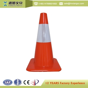 Fábrica de China blanco naranja grande tráfico carretera conos para la venta - Product Image 5