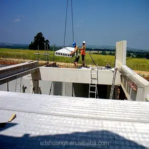 voorgespannen beton prefab balk zwevende vloer plaat machine systeem