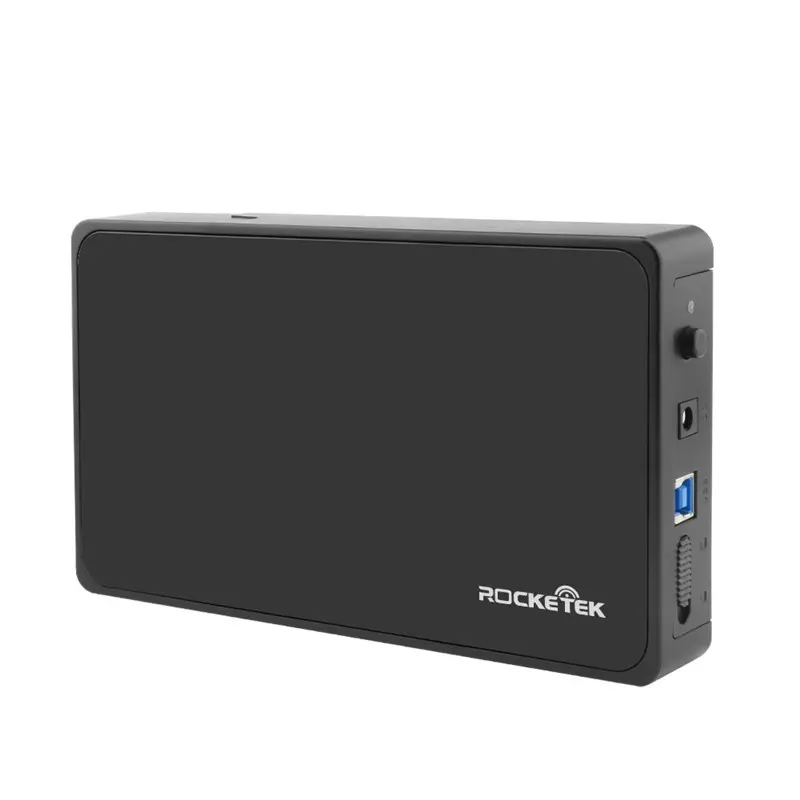 Rocketek ขายส่งโรงงานราคาภายนอก3.5นิ้ว USB3.0 SATA HDD Enclosure รองรับ4TB