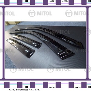 Visière de fenêtre en fibre de carbone, déflecteurs de fenêtre pour Subaru FORESTER SJ, 13-on - Product Image 3